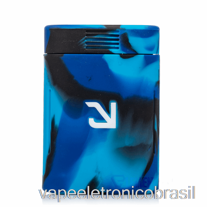 Vape Recarregável Eyce Solo Silicone Dugout Inverno (preto / Azul Bebê / Azul) - Cc